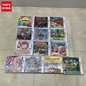 1円〜 ニンテンドー3DS ソフト カービィ バトルデラックス!、スーパーマリオメーカー FOR NINTENDO 3DS 他