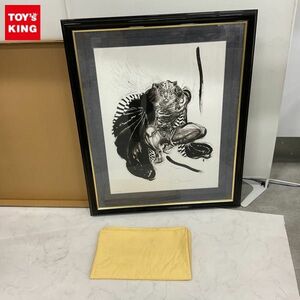 1円〜 同梱不可□ アールビバン 天野 喜孝 ウェイト 162/350 版画