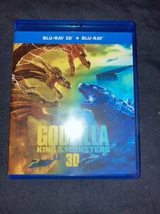 ゴジラ・キング・オブ・モンスターズ　Godzilla: King of the Monsters 3D Blu-ray 海外盤　中古