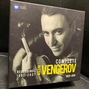 19CD+DVD BOX VENGEROV / COMPLETE MAXIM VENGEROV RECORDINGS 1991-2007