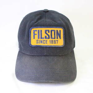 FILSON フィルソン ロゴ キャップ ネイビー MADE IN USA 帽子 