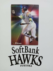 カルビープロ野球 チップス カード 2016年 第2弾 スターカード 福岡ソフトバンクホークス S-25 内川聖一 背番号1 大分県出身 右打者 外野手