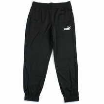 新品 秋冬 PUMA プーマ 裏起毛 パーカー パンツ 上下セット L セットアップ ジャージ トラックスーツ トリコット メンズ 黒 ◆SZ1350A_画像6