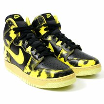 新品 NIKE DUNK HIGH 1985 SP ダンク ハイ 26.5cm ナイキ スニーカー シューズ DD9404-001 メンズ 黒 黄 ◆SJ1347_画像2