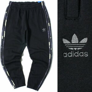 新品 秋冬 adidas originals アディダス オリジナルス 裏起毛 スウェット パンツ XO ジョガーパンツ メンズ グラフィックカモ 黒 ◆SZ1463B