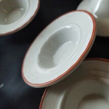 C 昭和蔵出し　陶器灰皿小12個_画像5