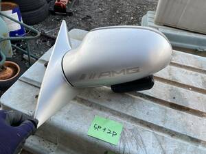  Benz SLK R170 original passenger's seat left door mirror 7 pin silver 