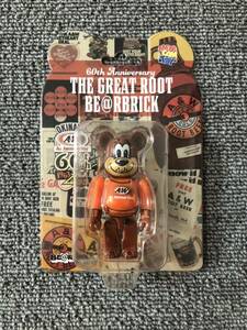 BE@RBRICK ベアブリック A&W 60周年 コラボ ベアブリック ルーティ ROOTYTHEGREATBEAR 100% 沖縄 限定 アニマル メディコムトイ 3