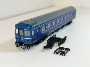 TOMIX オハネフ25 0 新品未使用 台車枠・カプラーチェーン付き /98835 JR 24系25形特急寝台客車(北斗星・JR北海道仕様)基本セットばらし