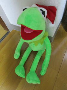 3069 Kermit Christmas large soft toy *THE MUPPETS*Disney approximately 60cm