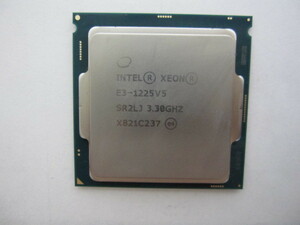 CPU intel XEON E3-1225 V5 3.30ＧＨz SR2LJ 動作品