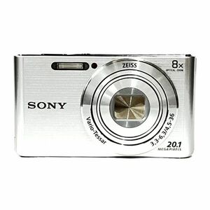 CKM945T SONY ソニー DSC-W830 コンパクトデジタルカメラ Cyber-shot サイバーショット シルバー系