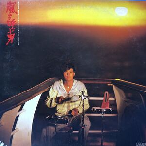 n LP OST 近藤真彦 嵐を呼ぶ男 ジャニーズ 石原裕次郎 リバイバル レコード 5点以上落札で送料無料