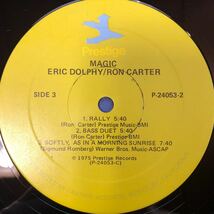 V 2LP 二枚組 エリック・ドルフィー ロン・カーター Eric Dolphy Ron Carter MAGIC JAZZ ジャズ レコード 5点以上落札で送料無料_画像7