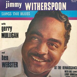 V LP ジミー・ヴィザスプーン Jimmy Withespoon Sing The Blues レコード 5点以上落札で送料無料
