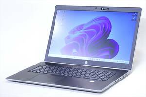 【1円～】Windows11+Office2021搭載！グラボ搭載映像強化モデル！HP ProBook 470 G5 i5-8250U メモリ8G HDD500G 17.3TFT