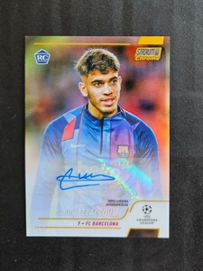 【ファーストナンバー】【50シリ】【ルーキー】【ゴールド】abde ezzalzouli topps stadium chrome gold refractor rc auto アブデ