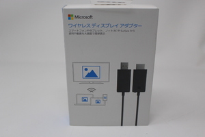 新品未開封　マイクロソフト ワイヤレス ディスプレイ アダプター P3Q-00009　ＪＡＮ4549576025865　送料無料