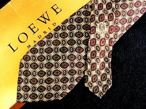 ♪今週の特売980円～♪1443♪状態並品【LOEWE】ロエベ【ペイズリー 柄】ネクタイ♪