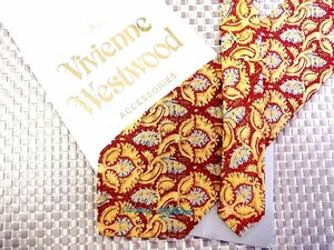 !33243C! хорошая вещь [ вышивка peiz Lee цветок растения рисунок ] Vivienne Westwood [Vivienne Westwood] галстук 