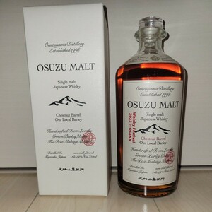 尾鈴山蒸留所 OSUZU MALT Chestnut Barrel 700ml 59度 箱付き ウイスキーフェスティバル限定品