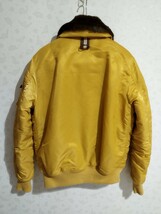 ALPHAINDUSTRIES　アルファインダストリーズ　ALPHA　アルファ　フライトジャケット　襟ボア　ジャケット　アウター　_画像2