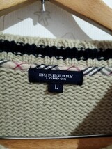 BURBERRY　バーバリー　ニットセーター　長袖　ニット　セーター_画像4