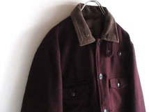 USA製 WOOLRICH WOOLEN MILLS ウールリッチウーレンミルズ 中綿入 ウールヘリンボーンツイード ハンティングジャケット M 鈴木大器氏時代_画像10