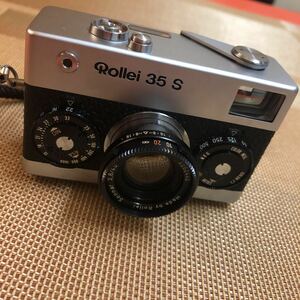 美品 Rollei 35 Ｓ ローライ コンパクトカメラ フィルムカメラ Sonnar 40mm f2.8 動作確認済み 落札金額のみ送料税金無料