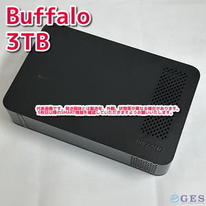 【e3T-1B】BUFFALO 外付けHDD 3TB HD-LX3.0U3-BKD TOSHIBA 3TB DT01ACA100 本体のみ【動作中古品/送料込み/Yahoo!フリマ購入可】