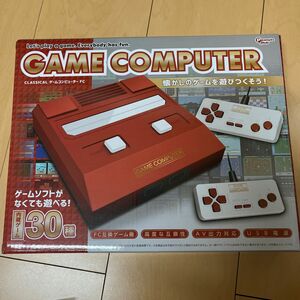  ファミコンハード CLASSICAL ゲームコンピューター FC (RED)