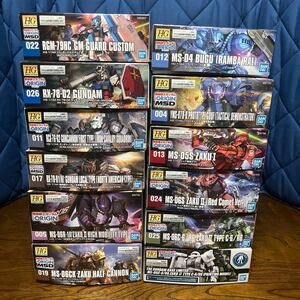 HG 1/144 機動戦士ガンダム ジ・オリジン 12個セット【同梱不可】