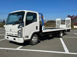 即乗りＯＫ！　日産アトラス積載車　ターボ！OEM　いすゞ　エルフ　　3ペダル６速！　最大積載量2800KG　タダノ　ESCA　