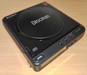 SONY D-40 DISCMAN コンパクトCDプレーヤー 音楽再生動作確認済み ラバーケース付き