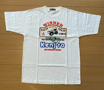 ラリーアート RALLIART 三菱 MITSUBISHI Kenjiro 篠塚建次郎 パジェロ Pajero ダカールラリー Dakar Rally 1997 Tシャツ フリーサイズ_画像2