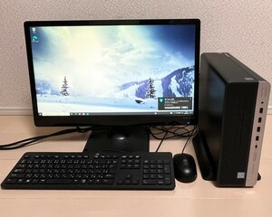 HP デスクトップパソコン ProDesk 600G4SFF Core i3-8100/3.60GHz/4.00GB/HDD500GB/Win10 Pro