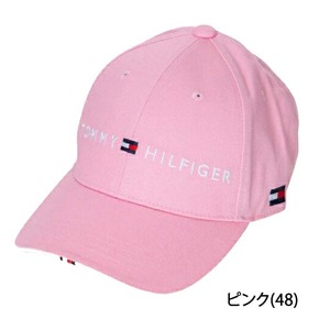 【定価4,180円】トミーヒルフィガー ゴルフ キャップ (THMB90EF-48 ピンク) LOGO キャップ 新品値札付き【TOMMY HILFIGER正規品】