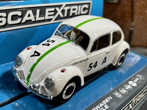 1/32 SCALEXTRIC C3745 Volkswagen Beetle - Bathurst 1963 No.54A slot car 