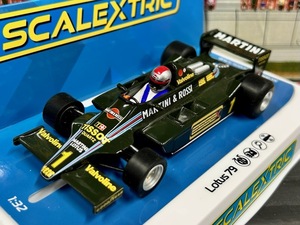 1/32 SCALEXTRIC C4423 Lotus 79 - USA GP West 1979 - Mario Andretti slot car 