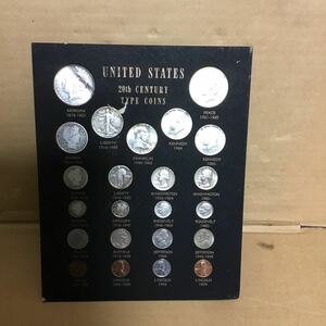 アメリカ コイン 銀貨 硬貨 まとめて　中古　UNITED STATES 20th CENTURY TYPE COINS セット