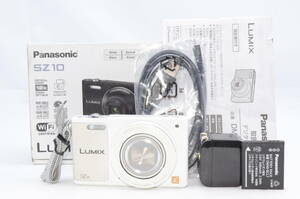 良品★Panasonic LUMIX パナソニック ルミックス DMC-SZ10 ホワイト 光学12倍 コンパクトデジタルカメラ★元箱付き 11067