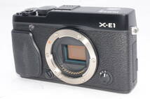 美品★FUJIFILM フジフィルム X-E1 ボディ ブラック FX-X-E1B ミラーレス一眼カメラ 11140_画像2