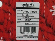 2F-1 新品 UNDER ZERO アンダーゼロ ブーツカバー UNBC-34120 スキー スノーボード 保温/防水カバー サイズ L-LL 25-28cm 防寒対策_画像5