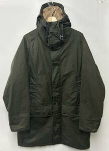 Barbour バブアー X MARGARET HOWELL マーガレットハウエル 別注 フード オイル ジャケット Lサイズ