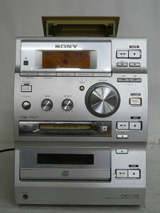 湘/SONY/ソニー/MDデッキ搭載オールインワンコンポ/本体のみ/CMT-J100/HCD-CP500MD/家電/商品説明要確認/通電のみの確認★祭10.27-018★