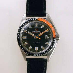 Vintage UNIVERSAL GENEVE ヴィンテージ ユニバーサルジュネーブ Polerouter SUB Pepsi ペプシベゼル ポールルーターサブ ダイバー 60年代