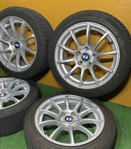 ☆冬用 225/45R17 91Q BRIDGESTONE BLIZZAK VRX2 ☆BMW【17×8.0J +34 PCD:120×5H ハブ径:72mm】☆BMW 3シリーズF30 F31 E90 E91等に_画像2