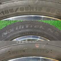 ☆冬用 185/65R15 88Q North TreK N5 ☆Weds LEONIS 【15×6.5J +38 PCD:100×4H ハブ径:73mm 】☆ノート、フリード、フィールド等に_画像7