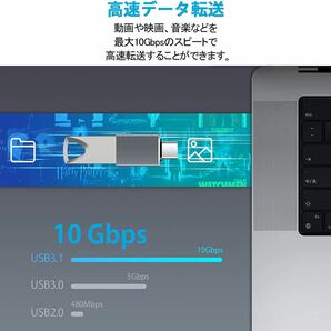 USB Type C & USB-A変換アダプタ 2個セットの画像4