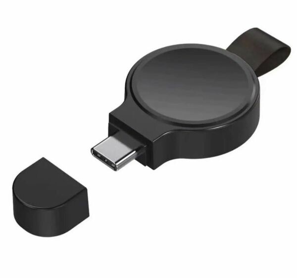 Apple Watch 充電器 直挿し USB-C ブラック